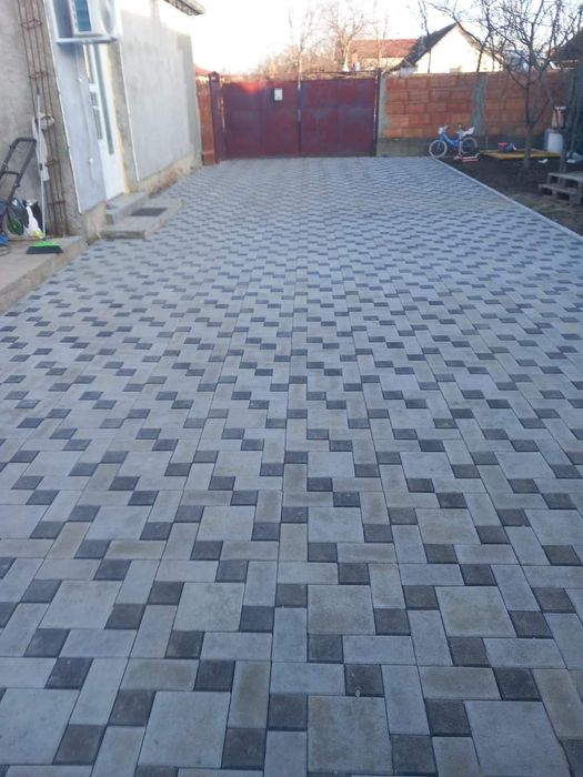 Montaj pavaje și garduri.