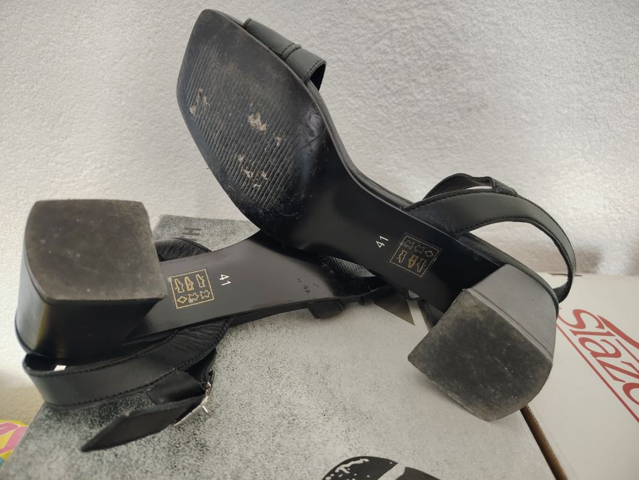 Дамски сандали с токче