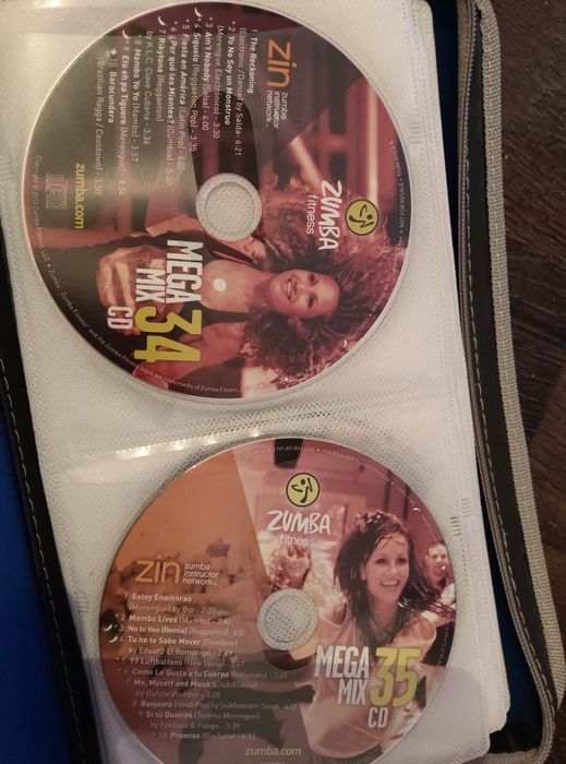 Оригинални Зумба дискове - 28 CD +1 DVD (ZIN & Mega Mix)