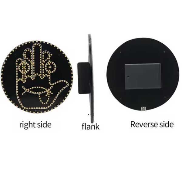 LED табела за автомобил Automat, Светеща ръка, Емоджи