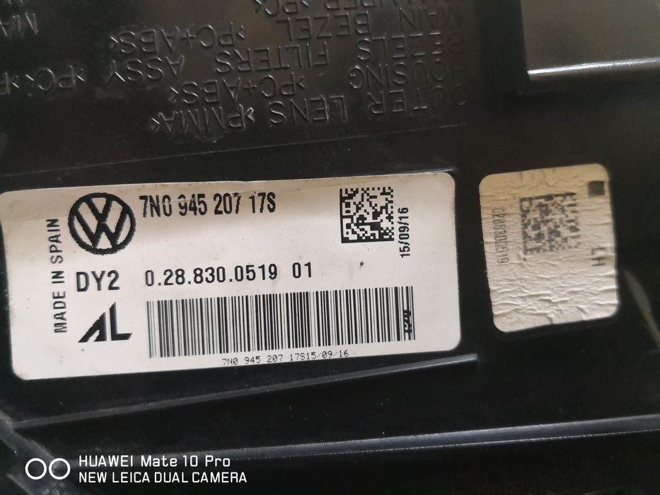 Заден ляв стоп фолксваген шаран vw sharan 7N0