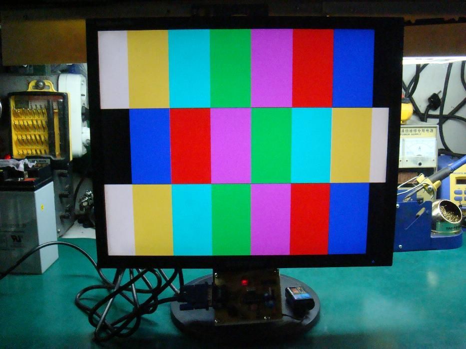 Прибор для проверки и ремонта мониторов.