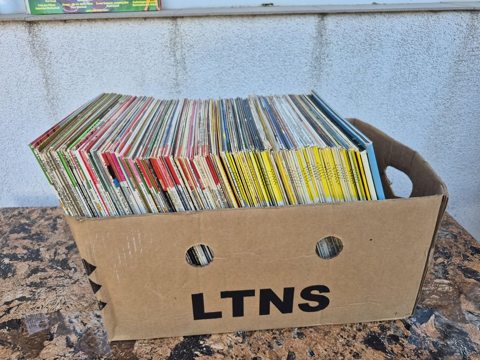 Vând lot 150LP discuri vinil EMI HIS Master's Voice cu muzica clasica