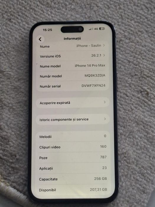 Iphone 14pro max 256gb