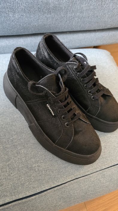 Superga обувки естествена кожа