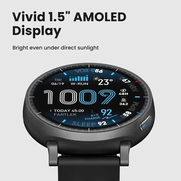 Amazfit Active Max Умные Спортивные Часы с AMOLED. Есть доставка