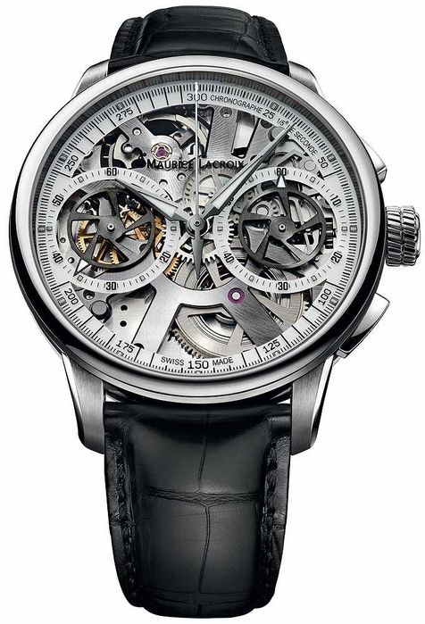 Maurice Lacroix Masterpiece Skeleton Хронограф лимитиран 250 бройки
