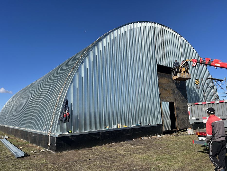 Ангар под ключ не дорого