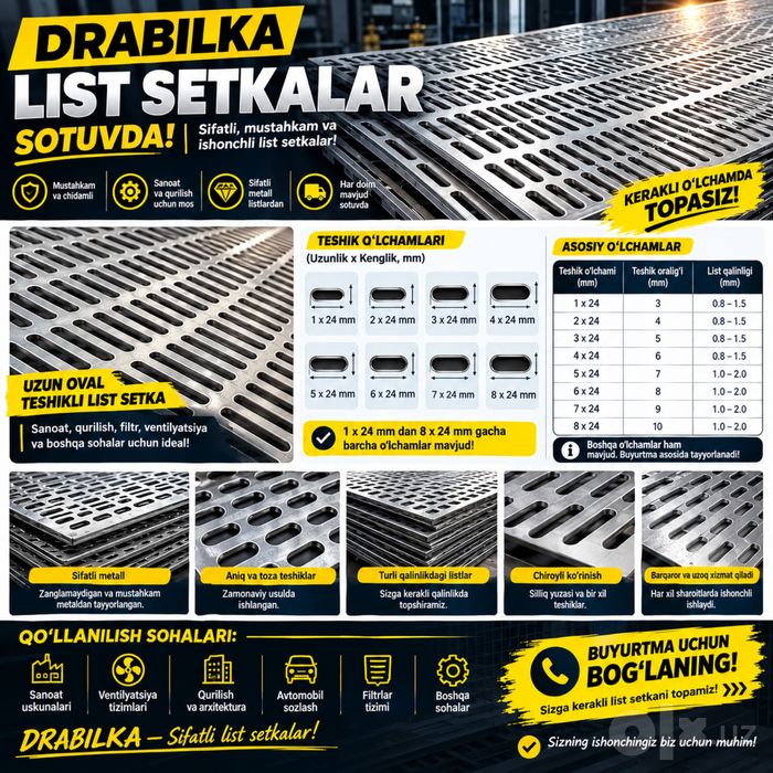 Drabilka setkalar - 350.000 ming so'm