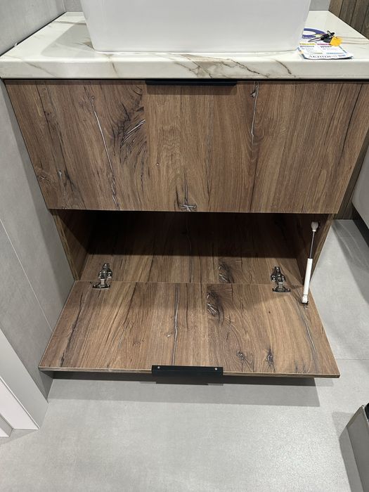 Тумба, раковина, смеситель