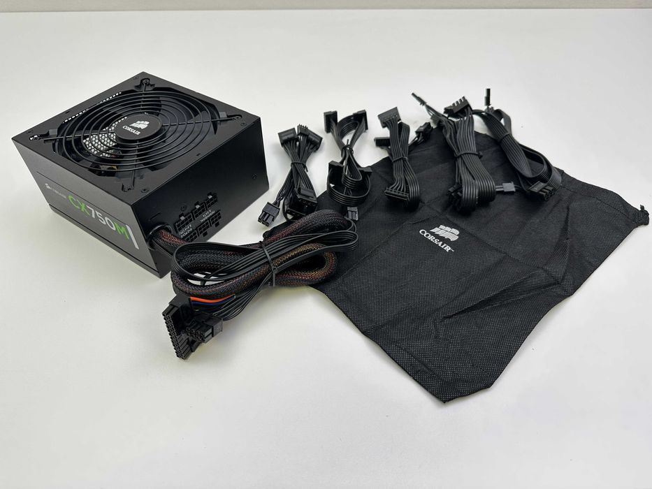 Corsair CX750M 750W 80 PLUS Bronze Green Label полумодулно захранване