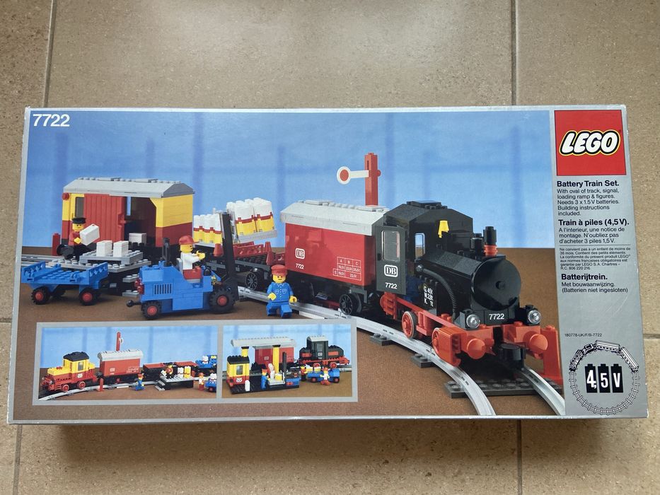 Lego train 4,5v-12v