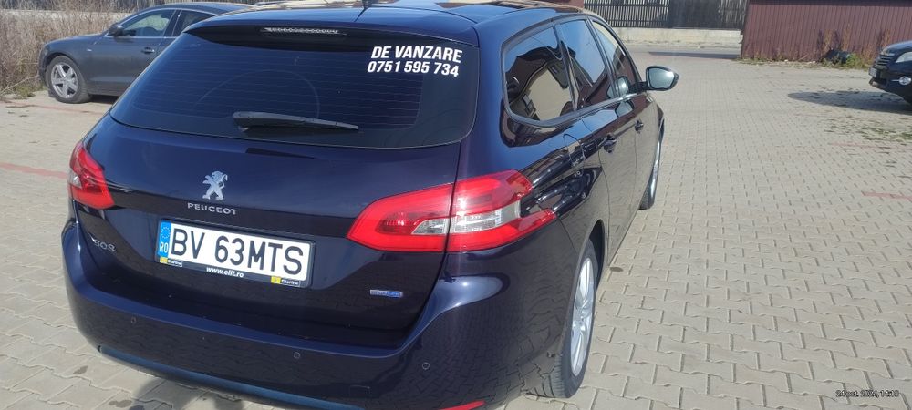 Peugeot 308 2016 diesel, 6.657 € — imagine 3