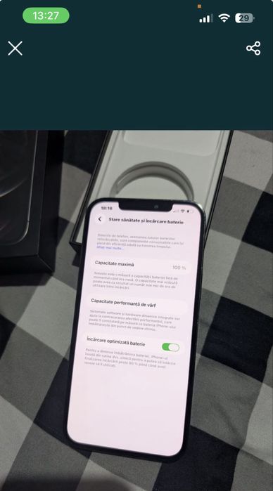 Iphone 12 Pro Max 256 gb Bateria 98% Originala