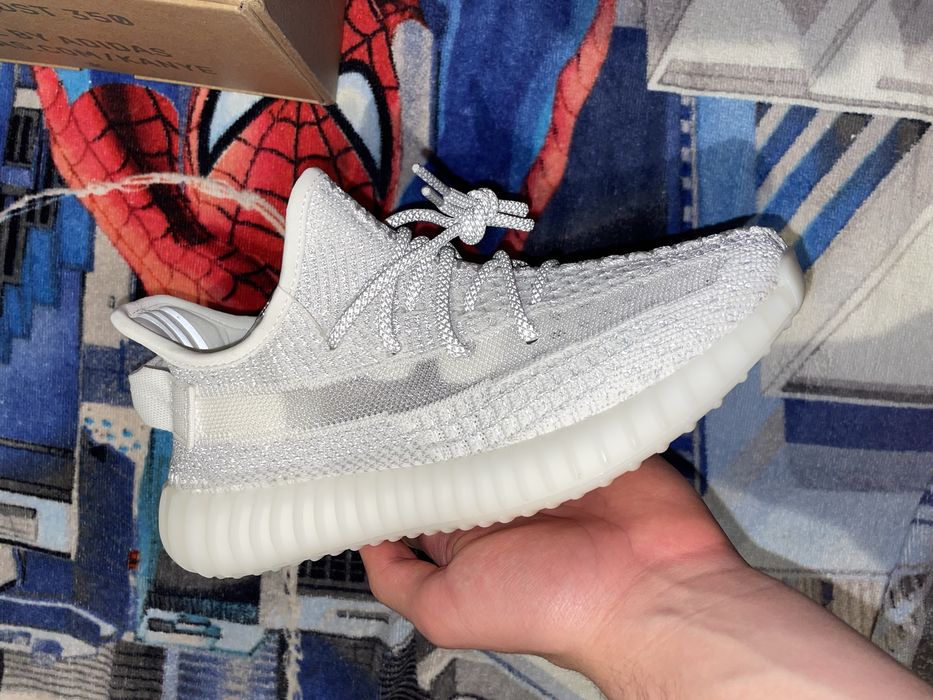 Yeezy 350 Boost White Static Reflective Marimea 38