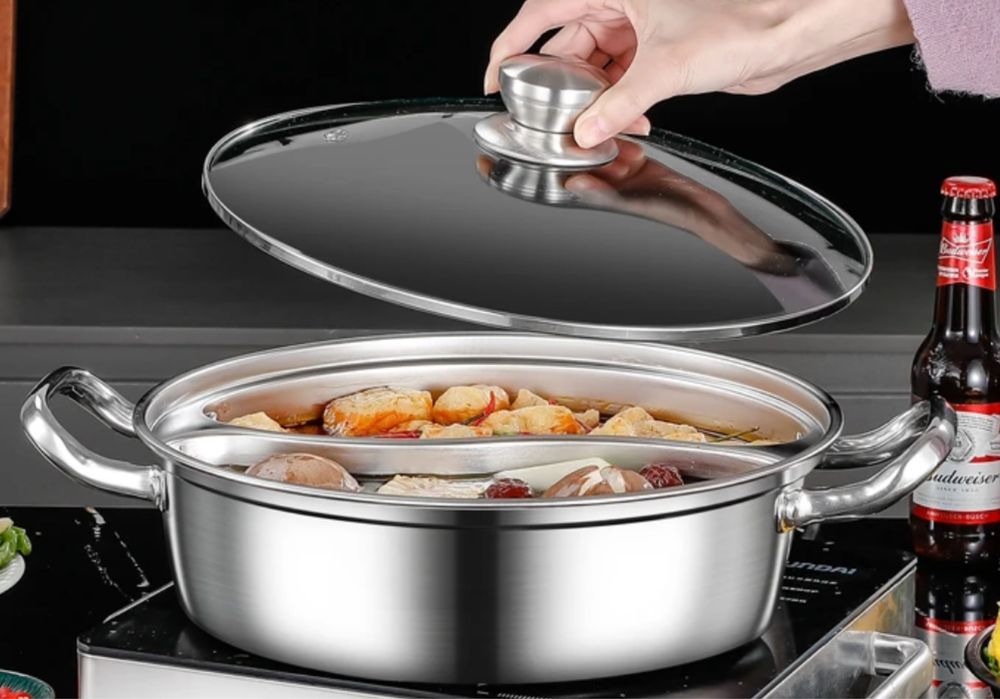 Кастрюля Хого 34 см двойная