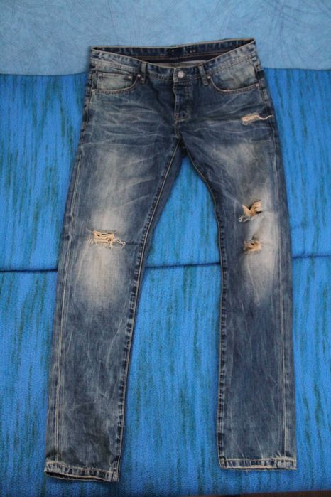 Pantaloni Scotch & Soda Warren 30/32 si blugi 72D slimfit 50