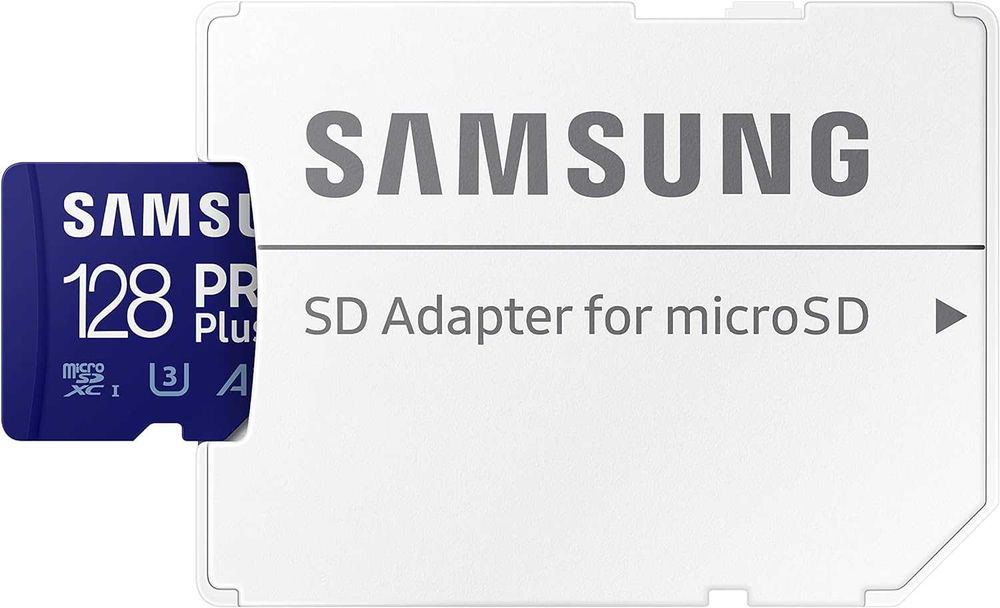 Samsung PRO Plus 128GB microSD, 160MB/s | Доставка  [Оригинал США]