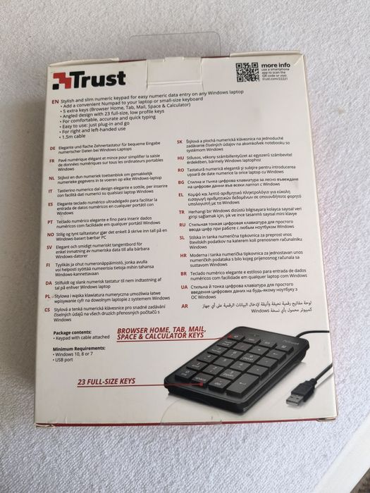 Клавиатура за цифри за лаптоп и клавиатура с тихи клавиши