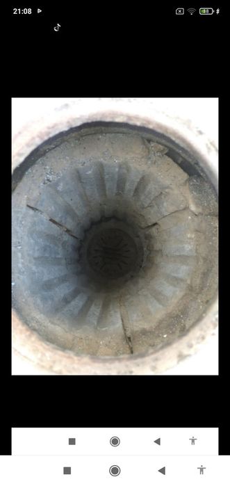 Стара емайлирана печка