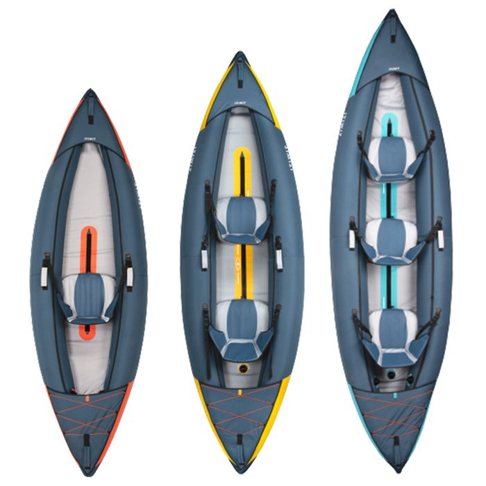 Caiac-canoe gonflabil pentru plimbări 2/3 - produs resigilat Decathlon