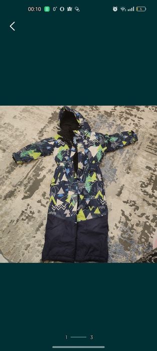 Комбинезон, курточка и пуховик зимний