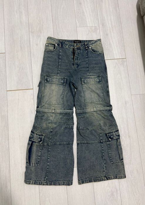 Balenciaga transformer flared denim