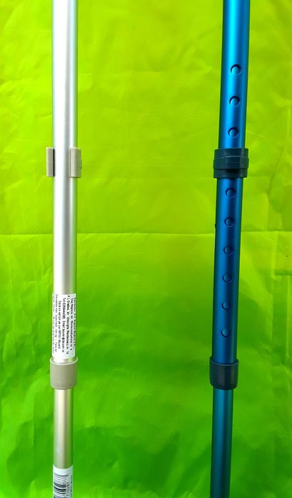 2 CARJE cu sprijin pe cot din Aluminiu anodizat MORETTI NOI 100 Lei