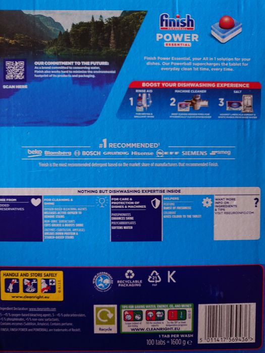 Finish таблетки за съдомиялна