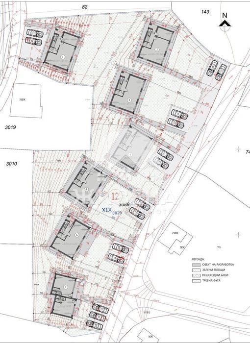 Нова триетажна къща, м-т Акчелар, РЗП: 240 кв.м, двор: 520 кв.м