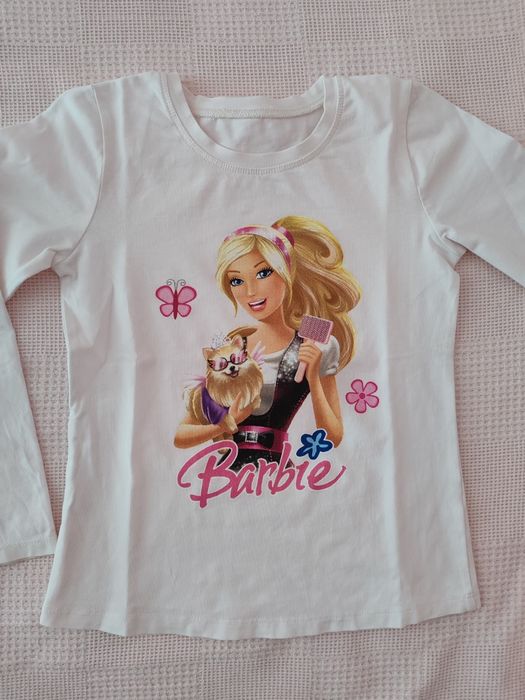 Barbie детски блузки и детски клинчета 128см.