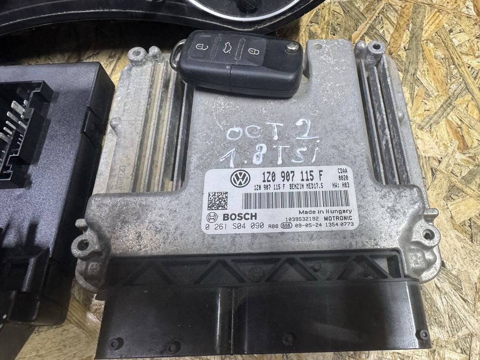 Kit pornire ECU Skoda Octavia 2 fl 1.8 TSI 1Z0907115F