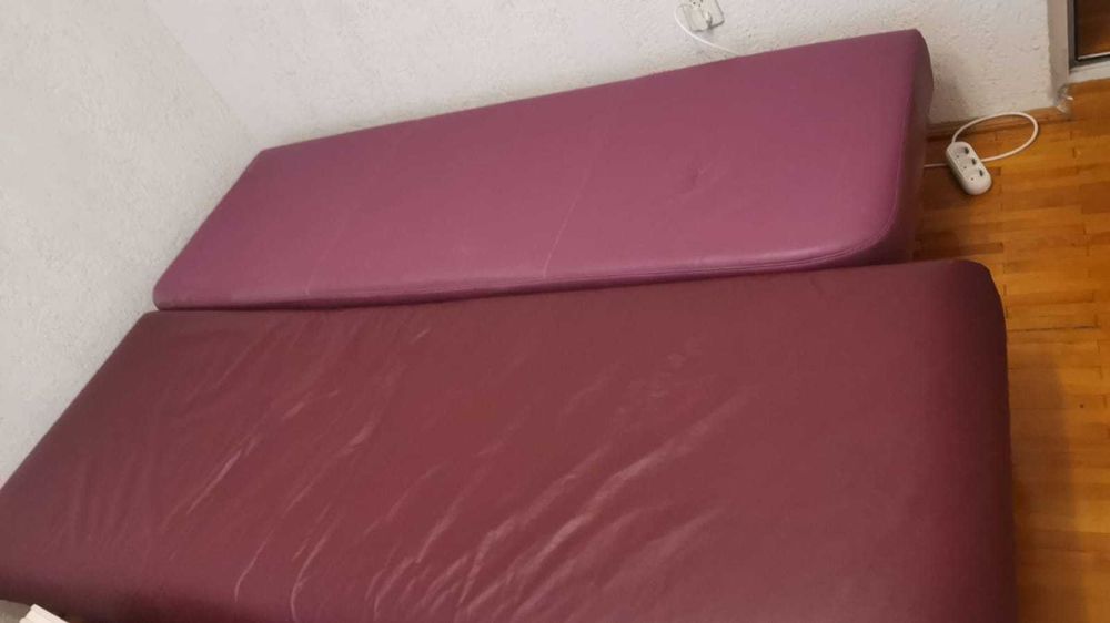 canapea pat extensibil piele eco Elvila