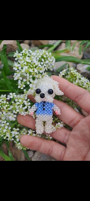 Игрушки-брелки из бисерана заказ