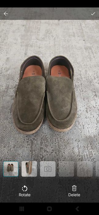 Pantofi piele intoarsa nr. 46