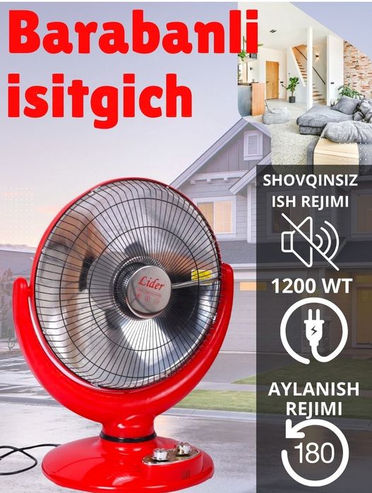 Obogrevatel isitkich pechka quyosh elektr tejamkor garantiya bor