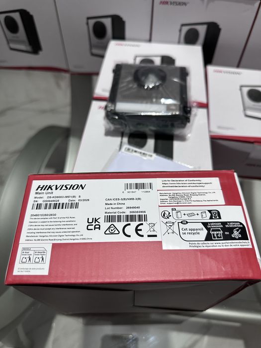 Unitate Principală Videointerfon Modular IP Hikvision DS-KD8003-IME1(B) S – Nou în cutie