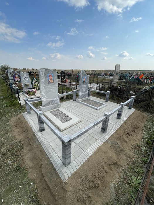 Памятники,благоустройство мест захоронений