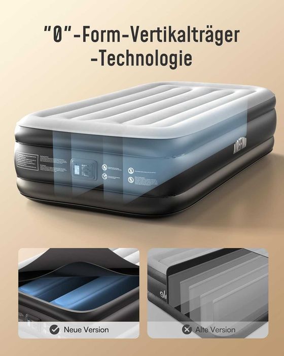 Saltea(Pat) gomflabil 1 pers(190x99x46cm) Airefina, REDUS de la 600Ron