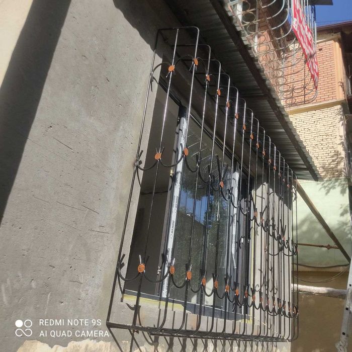 РЕШЁТКИ НА ОКНА  козырек лофт перила навес rewotka kovka panjara oyna