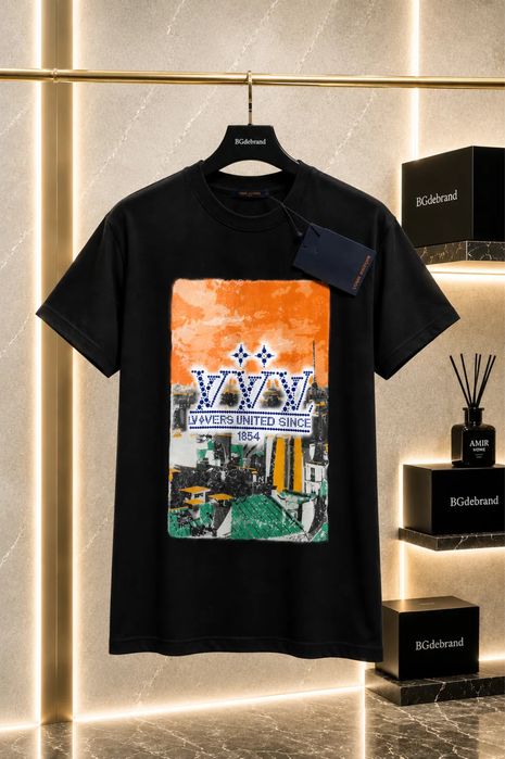Tricou Louis Vuitton - Black