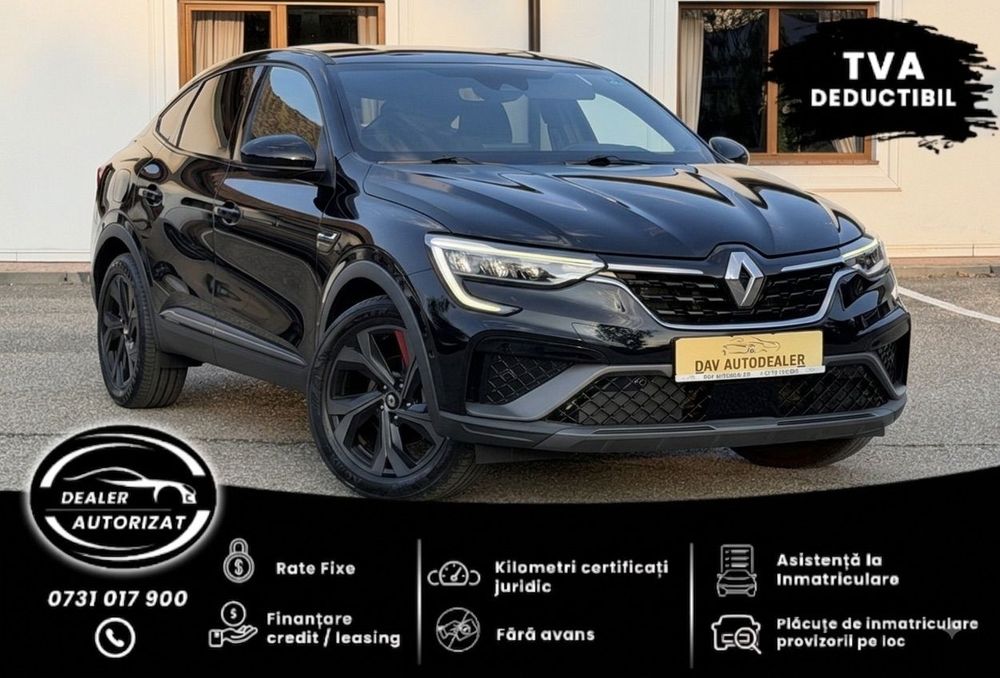 Renault Arkana Garantie 12 luni, posibilitate leasing/creditare