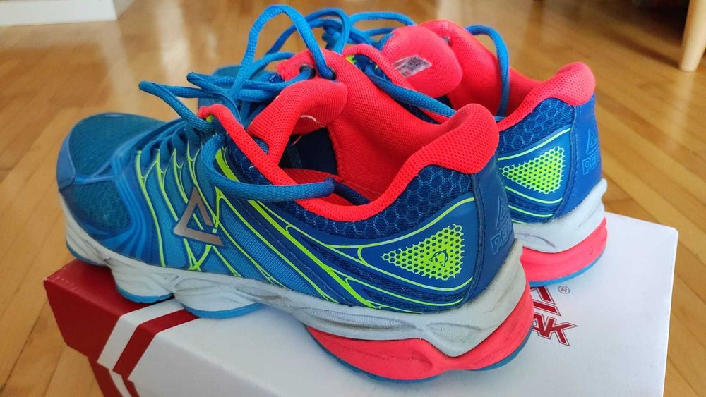 Adidasi running Peak/marime 40/Latitude albastru+rosu