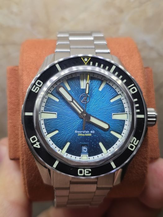 Zelos Swordfish 40mm Teal
