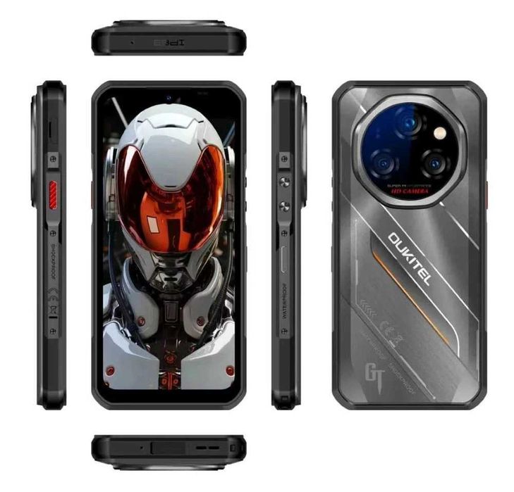 Oukitel WP62 5G 48GB RAM 512GB ROM с IP68 защита