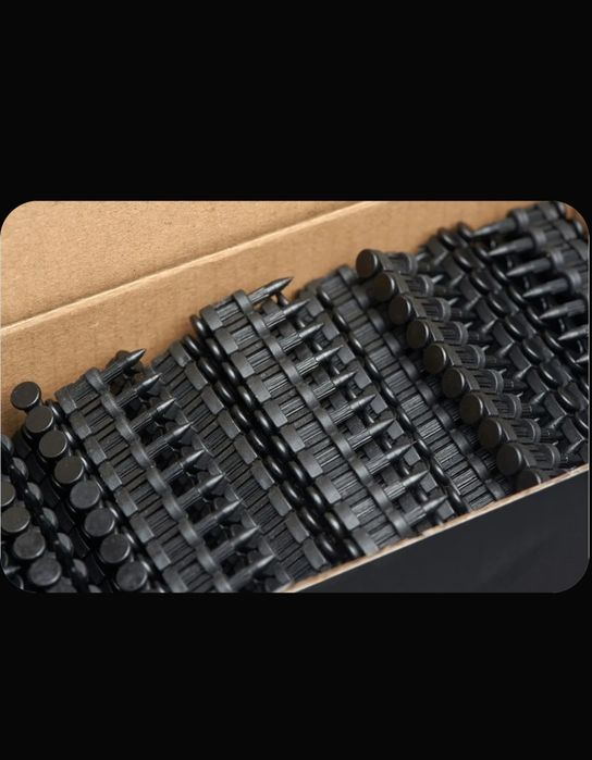 Гвозди по бетону кованые. Для газовых монтажные пистолет. Toua