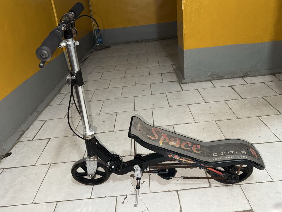 Самокат необычный!