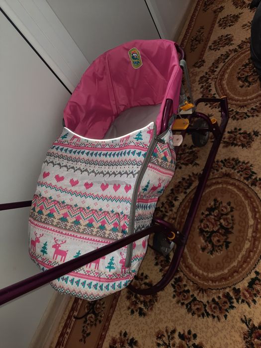 Продам санки с колёсами