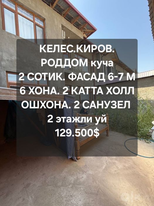 Продаётся участок. Келес. Киров. РОДДОМ куча.