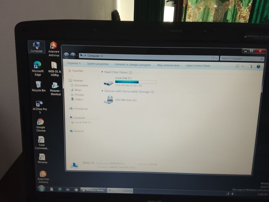 Lepto Acer aspire